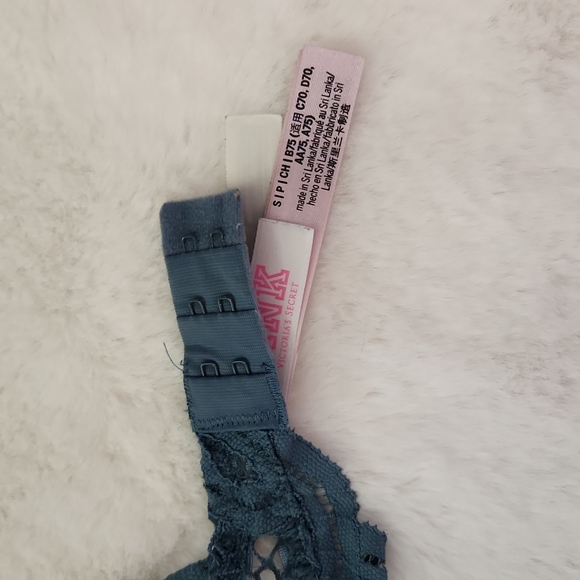 Pink by Victoria's Secret Push_Up Floral Lace Bralette Size Small - Picture 8 of 10